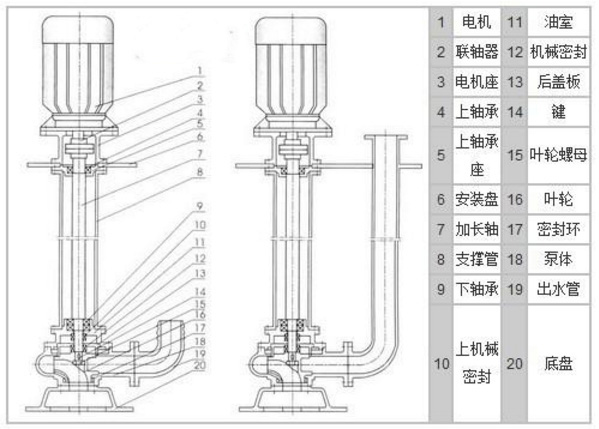液下排污泵結(jié)構(gòu)圖片